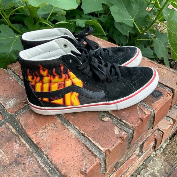 Vans X Thrasher Sk8-Hi Pro Skateboarding Sneakers Mens Sz 11.5 - Picture 11 of 11